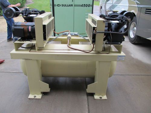 2004 ingersoll rand 2 - 7.5hp (15 hp) duplex type 30 pumps electric for sale