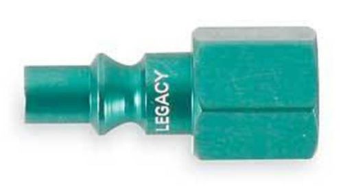 ColorConnex Type B, 1/4 in. Body Plug, green anodized, 1/4 in. A71430B-2PK