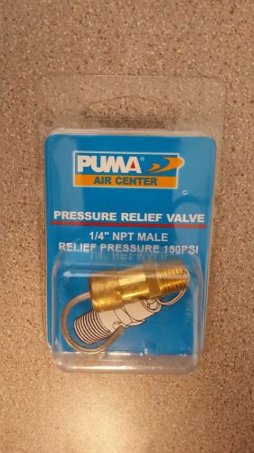 PUMA AIR PRESSURE RELIEF VALVE 1/4&#034; NPT 150 PSI 2406016