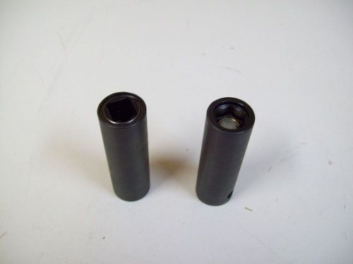 LANCE L2015M 1/2&#039;&#039; DRIVE 15MM IMPACT SOCKET SHALLOW - 2PC - NEW- FREE SHIPPING