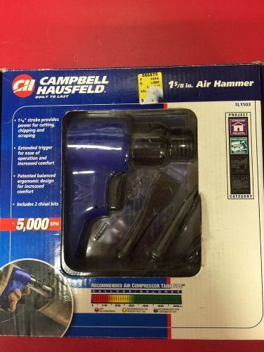 CAMPBELL HAUSFELD TL1103 1-5/8&#034; AIR CHISEL / HAMMER