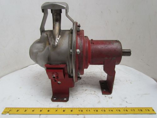 Bell gossett quantek stainless steel end suction centrifugal pump w/bearing assy for sale