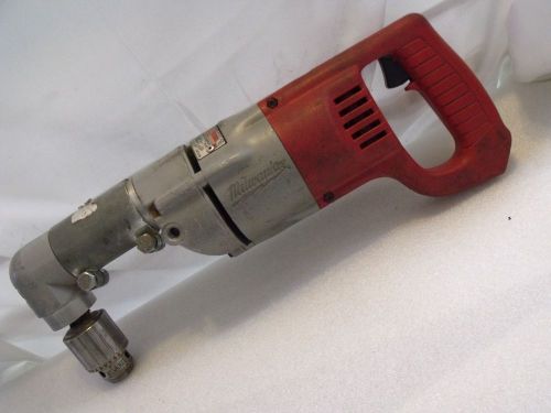* Milwaukee Heavy-Duty 1/2&#034; Right Angle Drill 1107-1 in Case 4.5 amps 0-500 rpm
