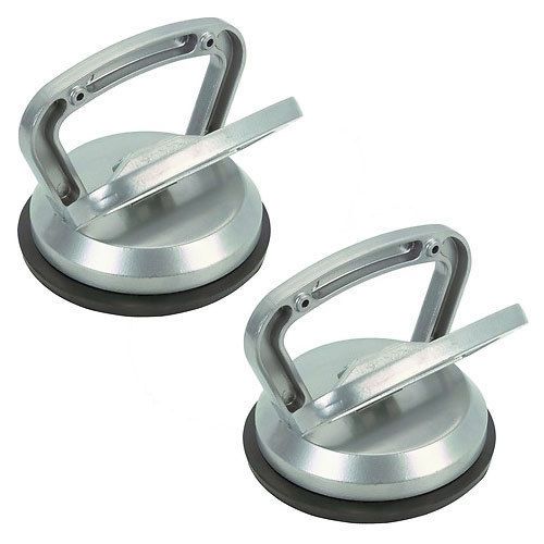 2 PACK OF EXPERT ALUMINIUM RUBBER SUCTION CUP GLASS LIFTING HANDLE LIFTER