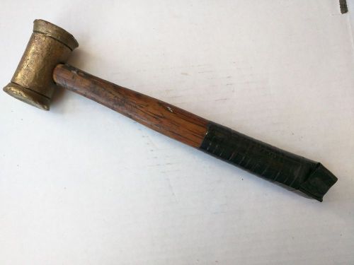 Snap on bh-16 brass hammer mallet vintage for sale