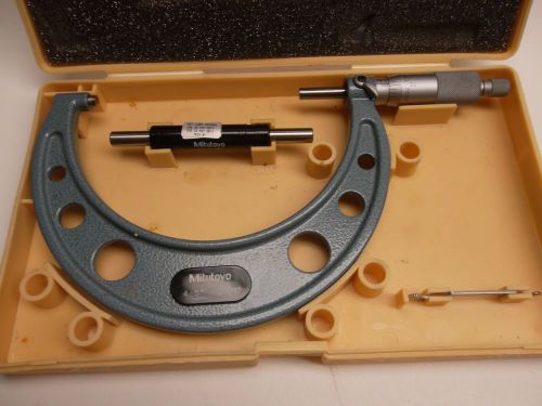 Mitutoyo 103-219 micrometer,4-5 in,0.0001, for sale