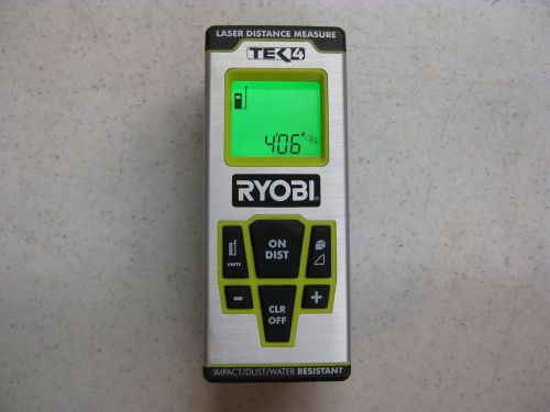 Ryobi Tek 4 Tek4 Laser Distance Measure Tool RP4011