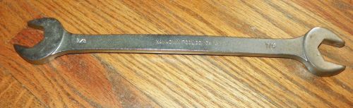 VANADIUM TOOL CO. 7/8&#034; &amp; 15/16&#034; OPEN END WRENCH  # D-14 V.G. COND