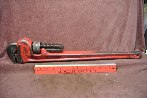 Ridgid tool 24&#034; pipe wrench for sale