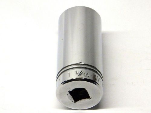Williams 1/2&#034; drive 1-1/16&#034; 6-point deep socket sd-634 for sale