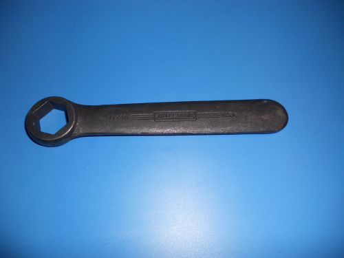 Vintage J.H. Williams 11/16&#034; 6 Point Single-Box Engineers Wrench # 803