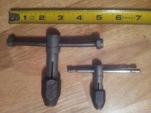 Set of  T Handle Tap Wrenchs both USA