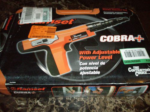 Ramset 16941 cobra plus .27 caliber semi automatic powder actuated tool 132220 for sale