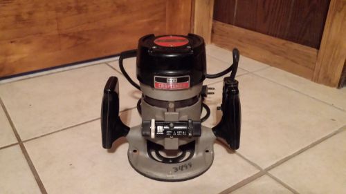 Sears Craftsman Router Double Insulated Model 315.17381