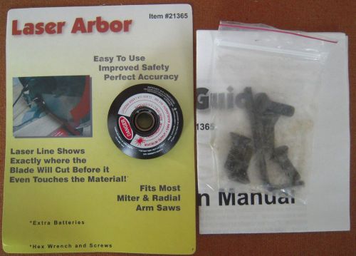Laser Arbor Item#21365-2&#034;W x 5/8&#034;D, Center is 5/16&#034;D, Miter/Radial Arm Saws