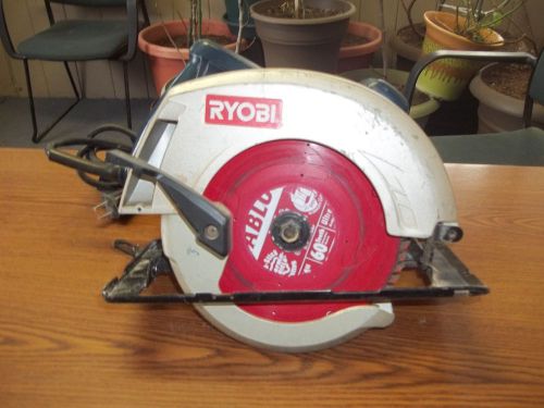 Ryobi 7-1/4&#034; circular saw #csb123 carpenter construction craftsman tool exc for sale