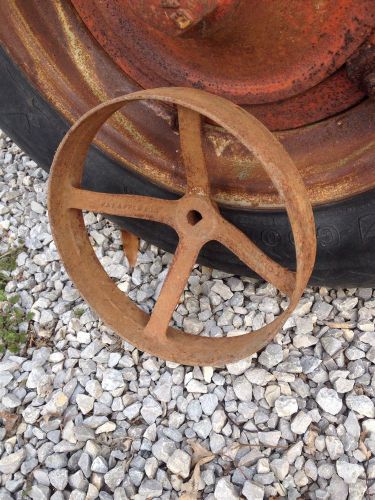 1&#039; armington illinois il mfg co cast iron pulley hit and miss engine farm for sale