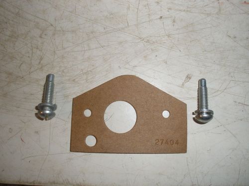 Vintage Nos Briggs &amp; Stratton Engine model 5S and 6S Gas Tank Screws and Gasket
