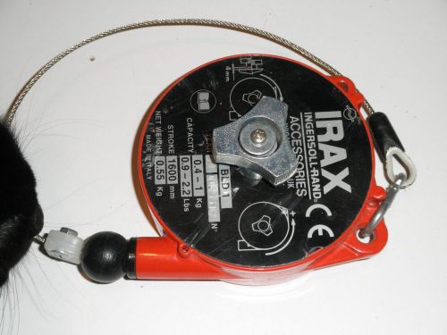 Irax bld-1 ingersoll-rand balancer with swivel hook with misc. accessory box for sale