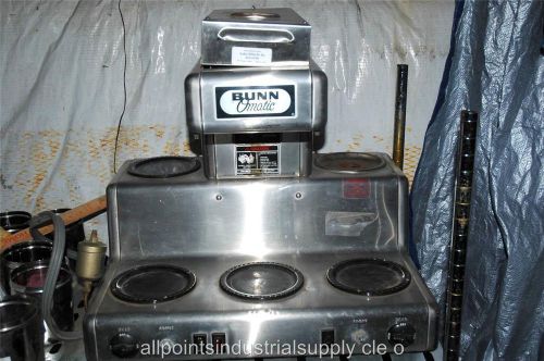 Bunn-O-Matic RL35 Automatic Coffee Brewer 5 Warmers Commercial Restaurant