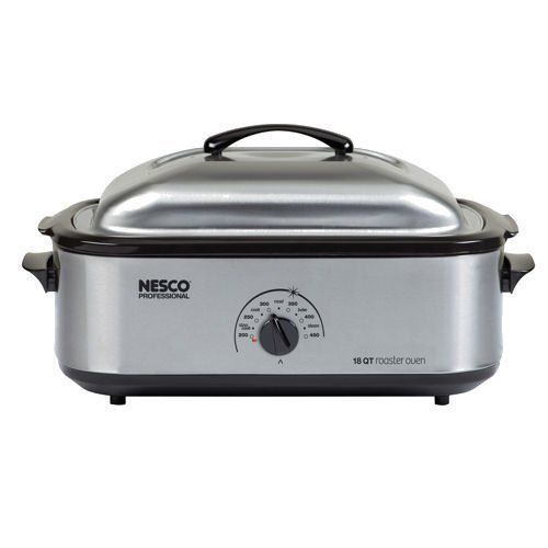 Nesco 4818-25pr electric oven single - 0.60 ft - stainless steel (481825pr) for sale