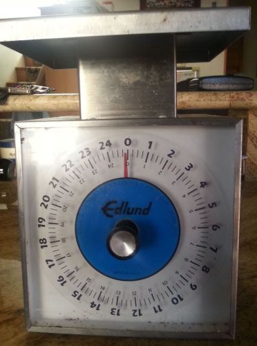 Edlund (sr-25) - 25 lb mechanical portion control english dial scale for sale