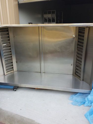 Restaurant  grease exhaust hood, wall or island style 8 1/2 ft for sale