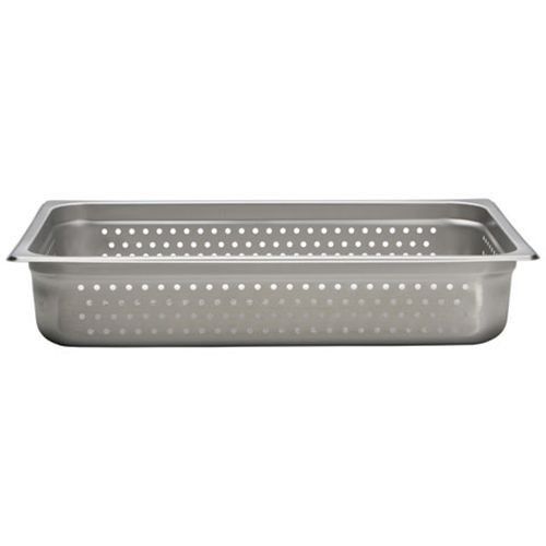 Winco Stainless Steel Pan 1 x 4&#034; Perforated&#034; Model SPFP4