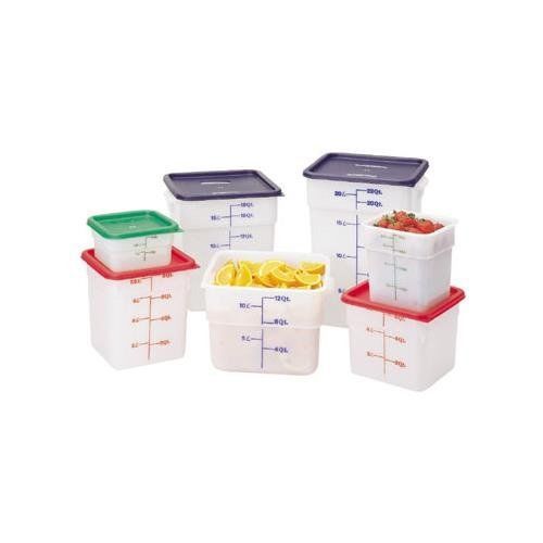 Cambro Square 2Qt Ply-White (2SFSP148) Category: Food Storage Square Containers