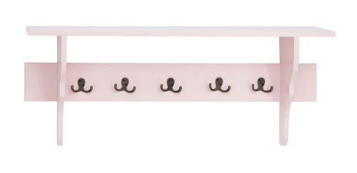 Wall Hook Shelf with Classic Styled Design and Light Weight