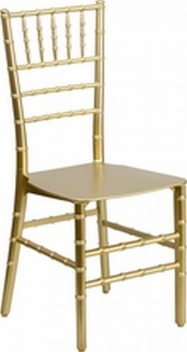 LOT OF 20 ELEGENCE STACKING CHIAVARI CHAIRS COLORS: CLEAR/AMBER/SMOKE/RED/PINK