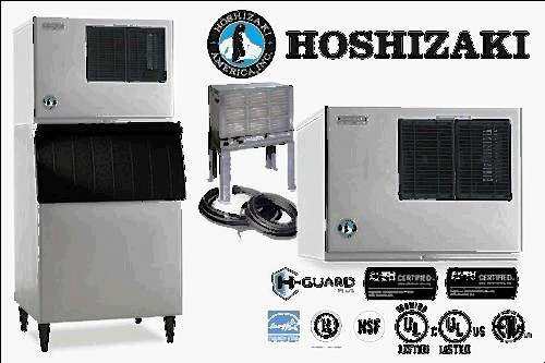 air mail box dimensions for sale, Hoshizaki commercial ice machine low profile  air-cooled condenser kml-631mrh