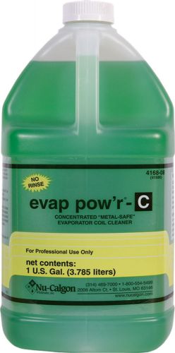 Nu-calgon 4168-08 evaporator power coil cleaner - 1 gallon - new oem for sale