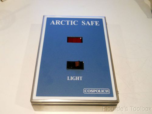 New Cospolich Arctic Safe Monitor for Walk-In Cooler, Temperature Gauge &amp; Switch