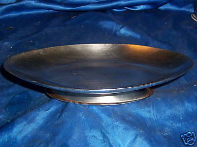 7 lot stainless steel food dish oval 9.75&#034; vollrath 18/8 restaurant platter for sale