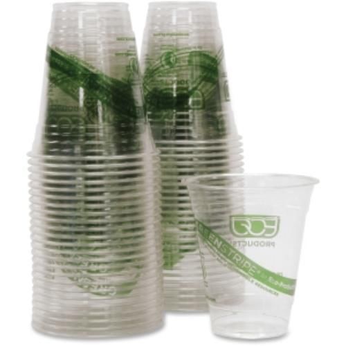 Eco-products Greenstripe Cold Cups - 12 Oz - 500/carton - (epcc12gsct)