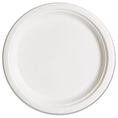 Eco-products sugarcane fiber plates - 10&#034; diameter plate - fiber, (epp005pk) for sale