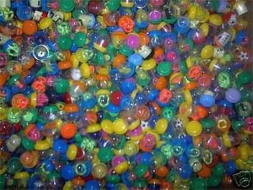 250 2&#034; TOY FILLED VENDING CAPSULES BULK MIX PARTY FAVOR VENDING TOYS