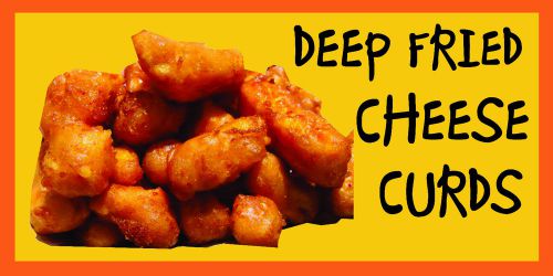 DEEP FRIED CHEESE CURDS BANNER