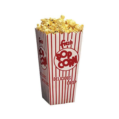 Benchmark USA 41048 Popcorn Scoop Boxes 1.75 oz. 100 Count