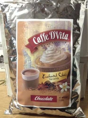 Caffe D&#039;Vita ENCHANTED CHAI CHOCOLATE  Tea Latte 3.5 lbs