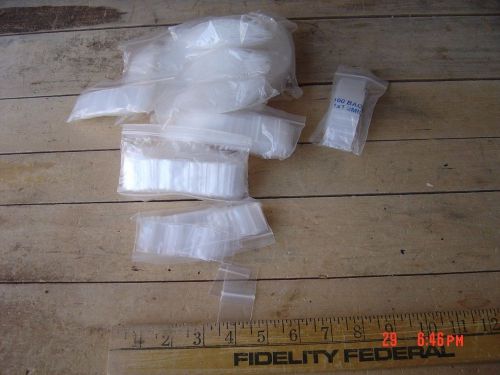 500 ldpe 1x1clear zip lock plastic bags ziplock for sale
