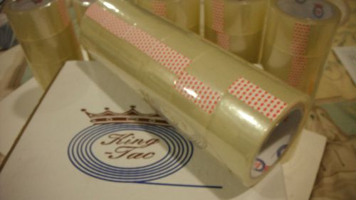 18 rolls shipping tape  2&#034;  sealing clear packing  tape 1.7 mil. x 55 yards new for sale