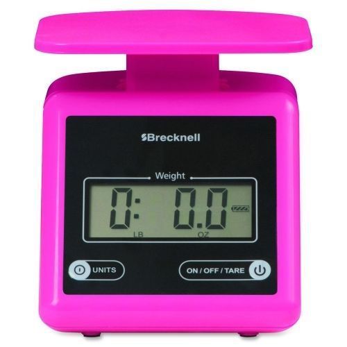 Salter Brecknell PS-7 Digital Postal Scale - Pink - 1 Each