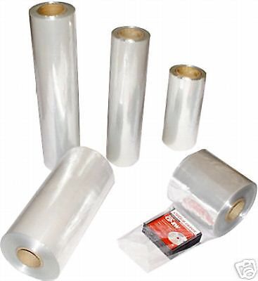 4&#034;1500 Ft 100 Gauge PVC Heat Shrink  Wrap Tube Tubing Film Packing Packaging