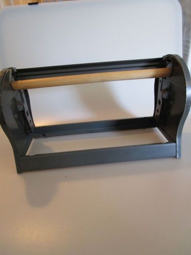 12 inch horizontal roll paper dispenser and cutter, bulman, wrapping, craft for sale