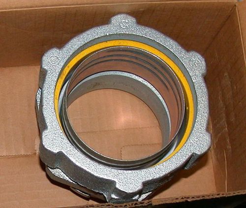 New o-z/gedney liquidtight straight connector 3&#034; model 4q-300  (3 available) for sale