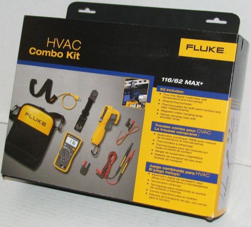 Fluke 116/62 max+ technician’s combo kit 116 62 max+ *new* msrp $335 for sale