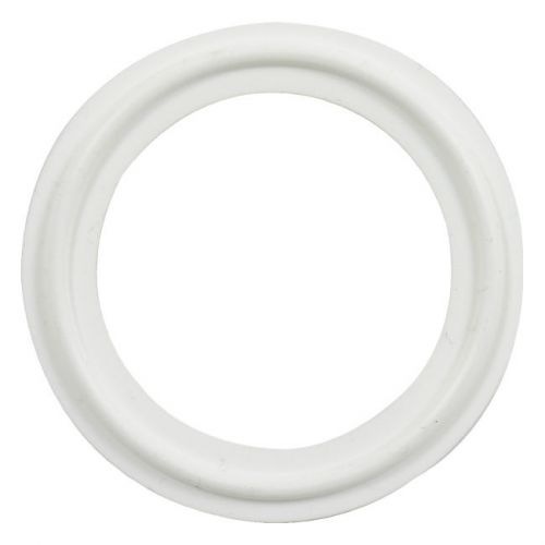 Peroxide cured silicone sanitary tri-clamp gasket, white  - 6&#034; for sale