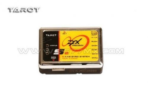 Tarot zyx-s2 zyx v2 3 axis flybarless mems gyro zyx23 newest for 200-800 heli s for sale